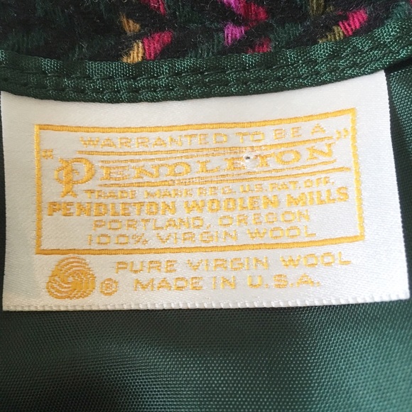 Pendleton Wool Plaid Pencil Skirt (Size 8) - Picture 5 of 6